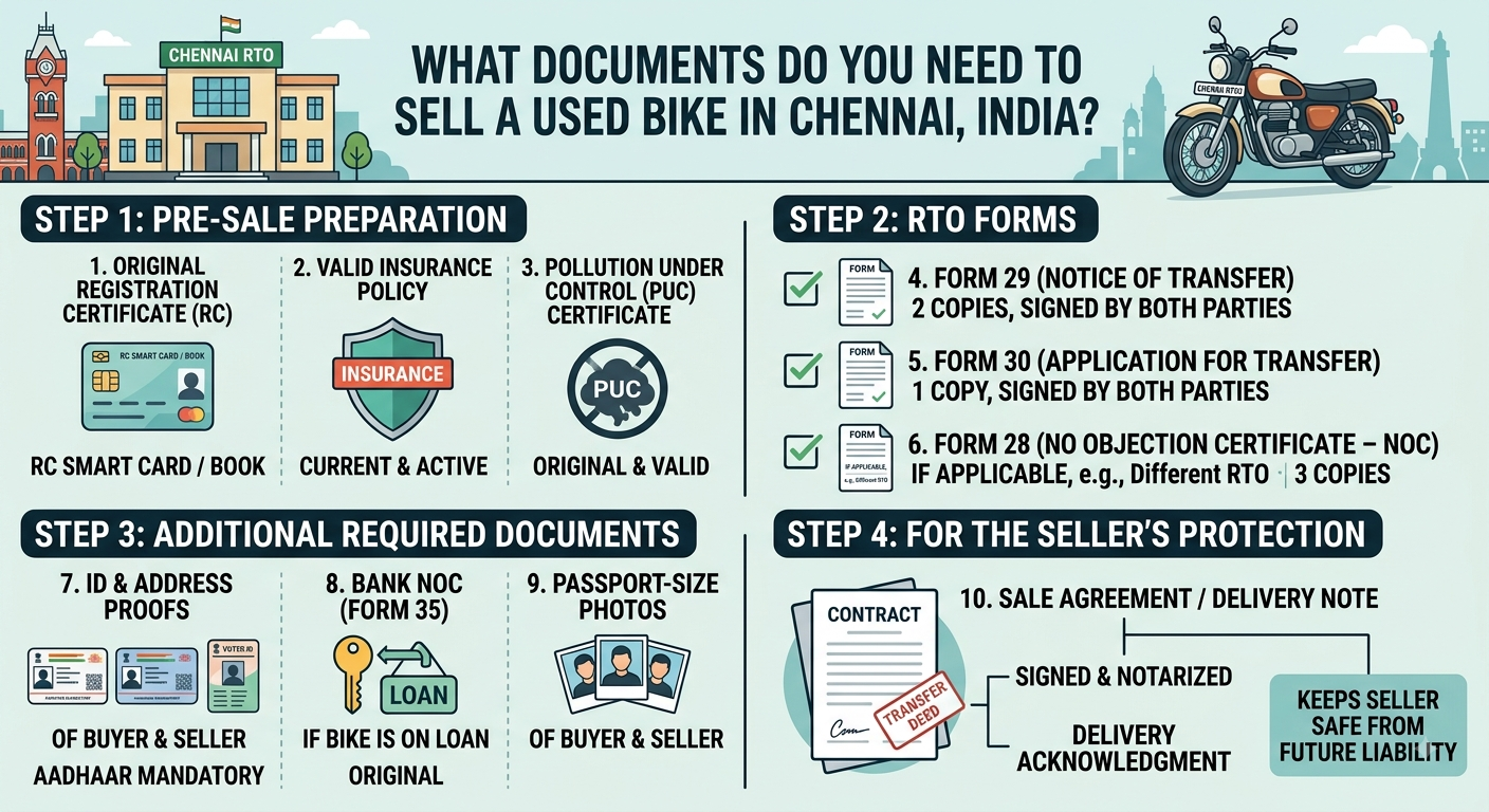 What Documents Do You Need To Sell A Bike?